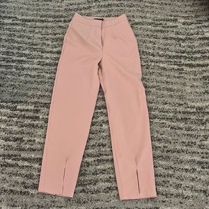 Pink Nasty Gal Business Pants
